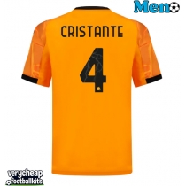 AS Roma Bryan Cristante #4 Replica Away Shirt 2025-26 Short Sleeve